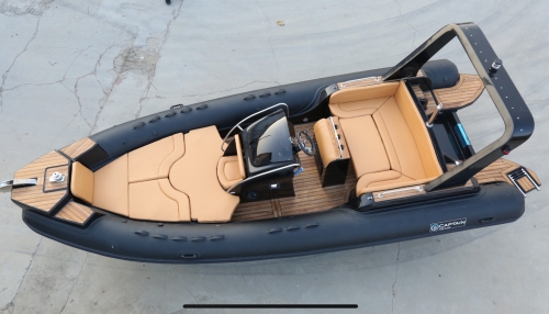 Captain RIB H-716 Lux - Limited  Black Orca Carbon edition -