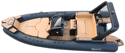 Captain RIB H-716 Lux - Limited  Black Orca Carbon edition