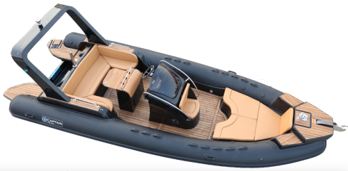 Captain RIB H-716 Lux - Limited  Black Orca Carbon edition